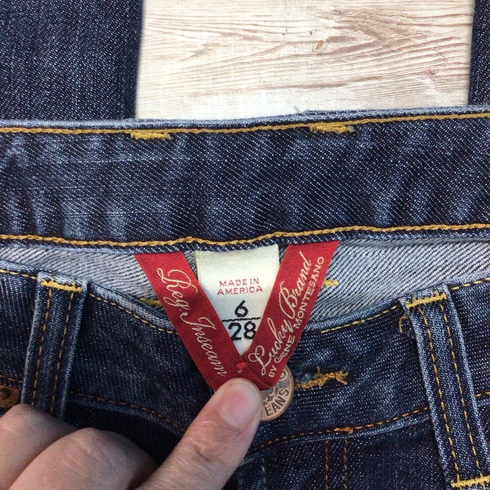 Lucky Brand Women's Boot Cut Jeans - Dark Blue - Picture 3 of 8